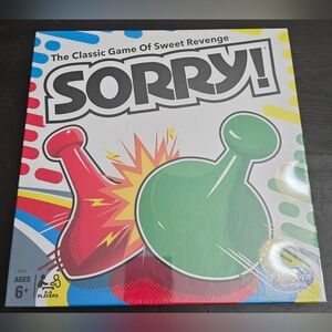 Hasbro Sorry Board Game - Classic 2020 Family Game Night Fun NEW Sealed